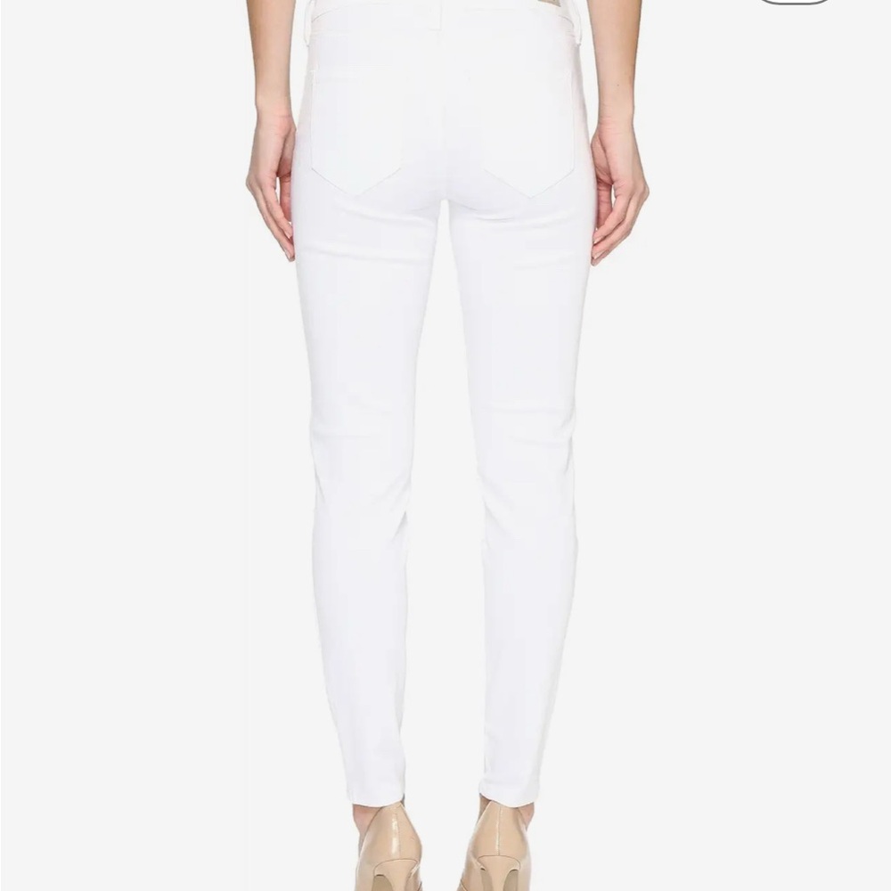 NWT Liverpool Abby Skinny ankle Women's White Jeans 28 length size 6 - Picture 2 of 3
